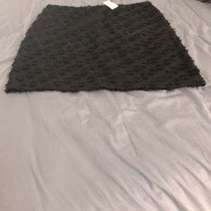 Ann Taylor Loft knee length black skirt